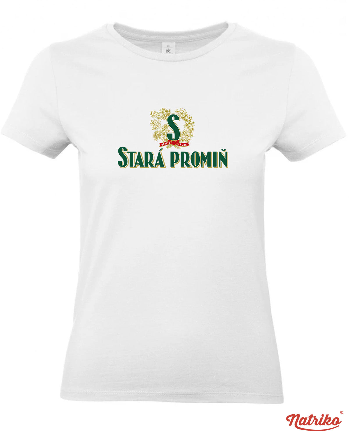Dámské tričko s potiskem Stará promiň