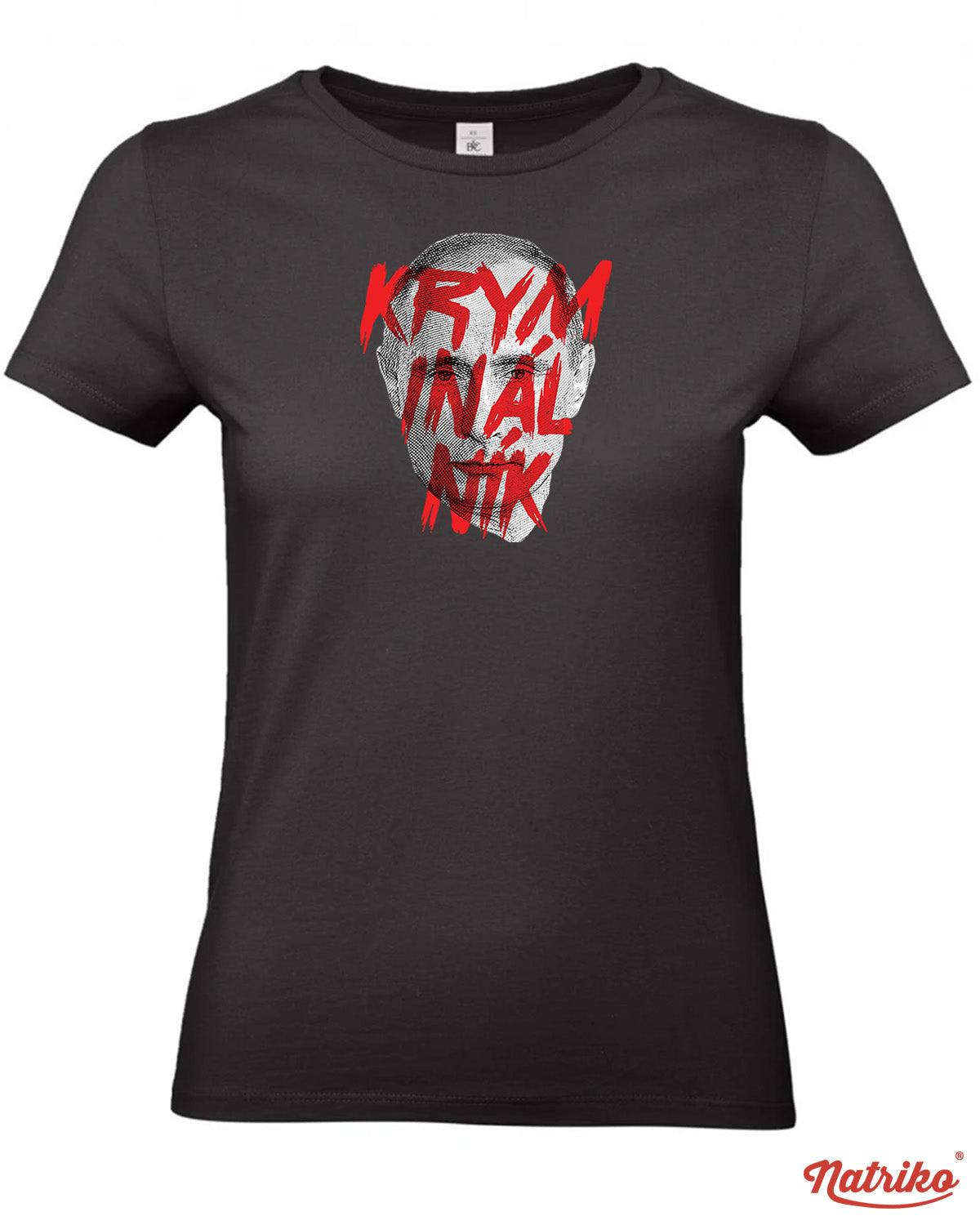 Dámské tričko s potiskem Putin kryminalnik