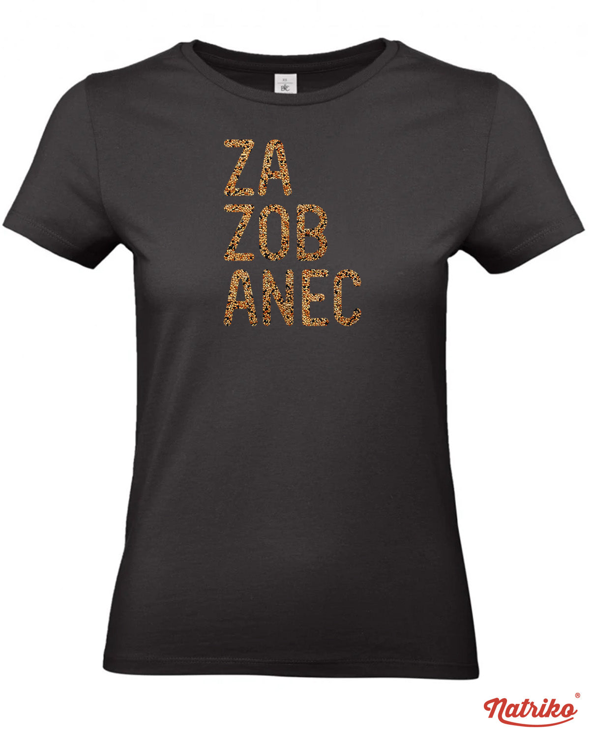 Dámské tričko s potiskem Zazobanec