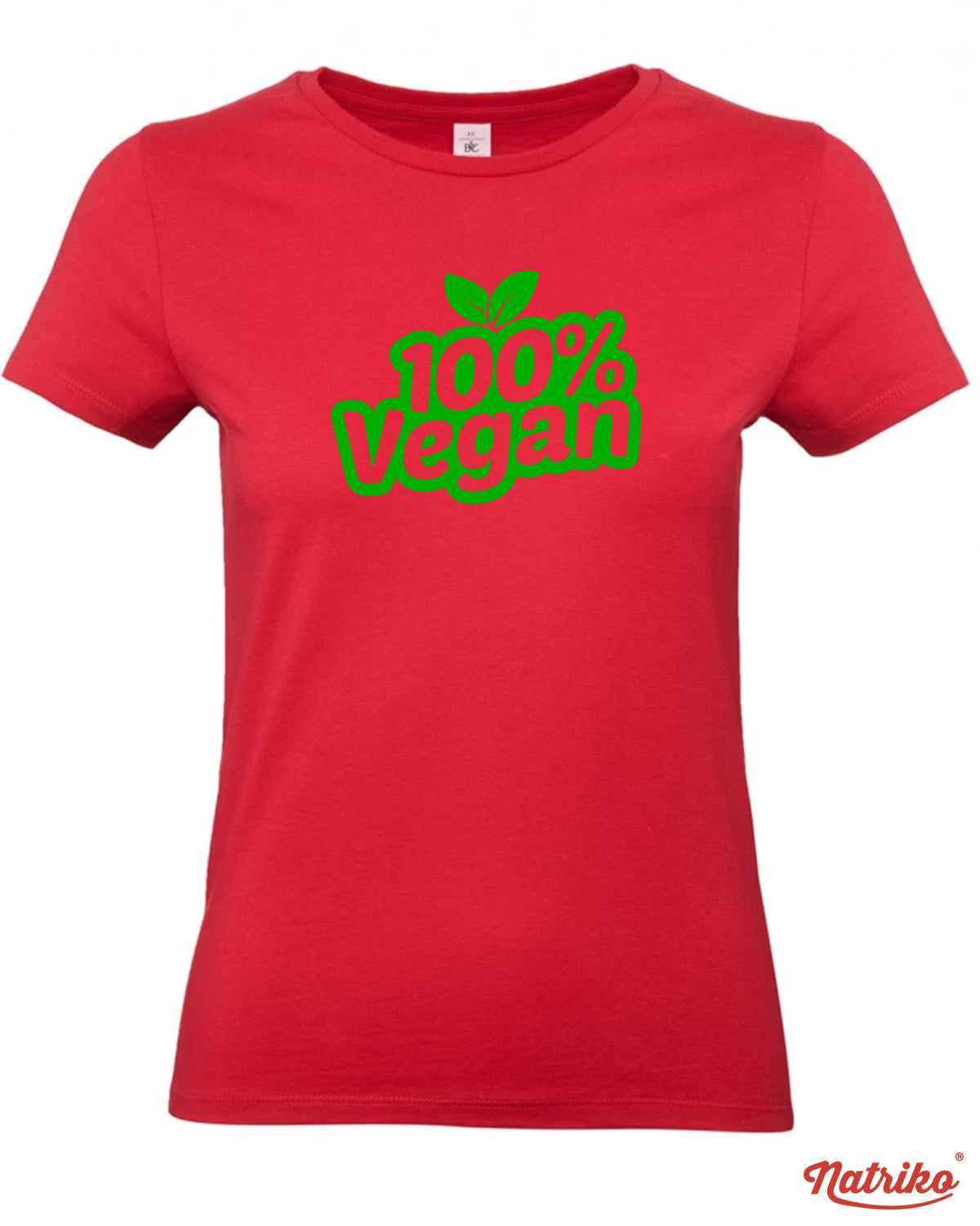 Dámské tričko s potiskem 100% vegan