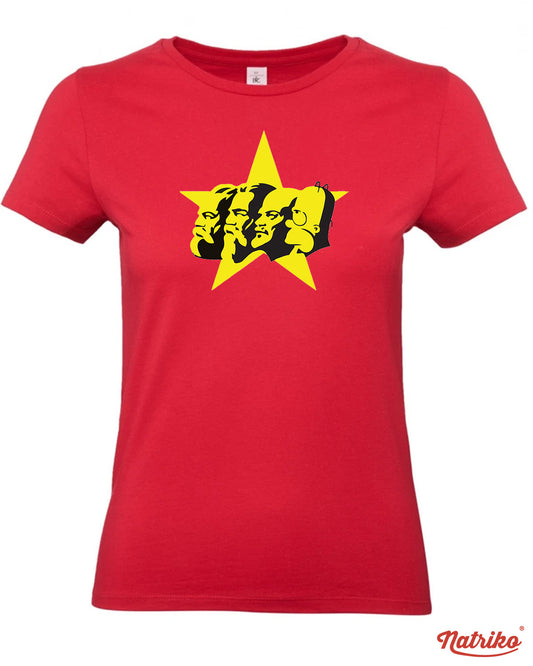 Dámské tričko s potiskem Velcí myslitelé