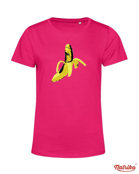 Dámské tričko s potiskem Pop art banana