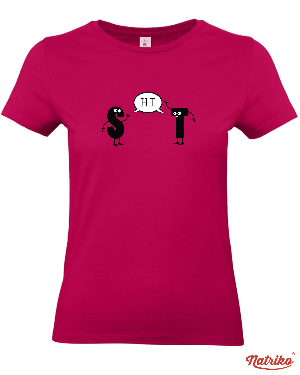 Dámské tričko s potiskem Shit