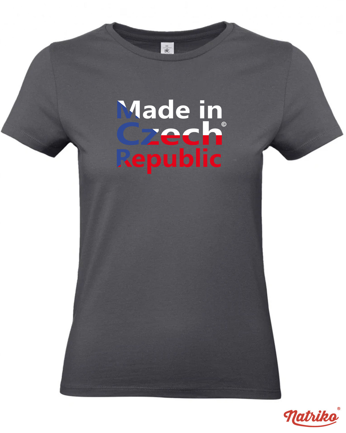 Dámské tričko s potiskem Made in Czech