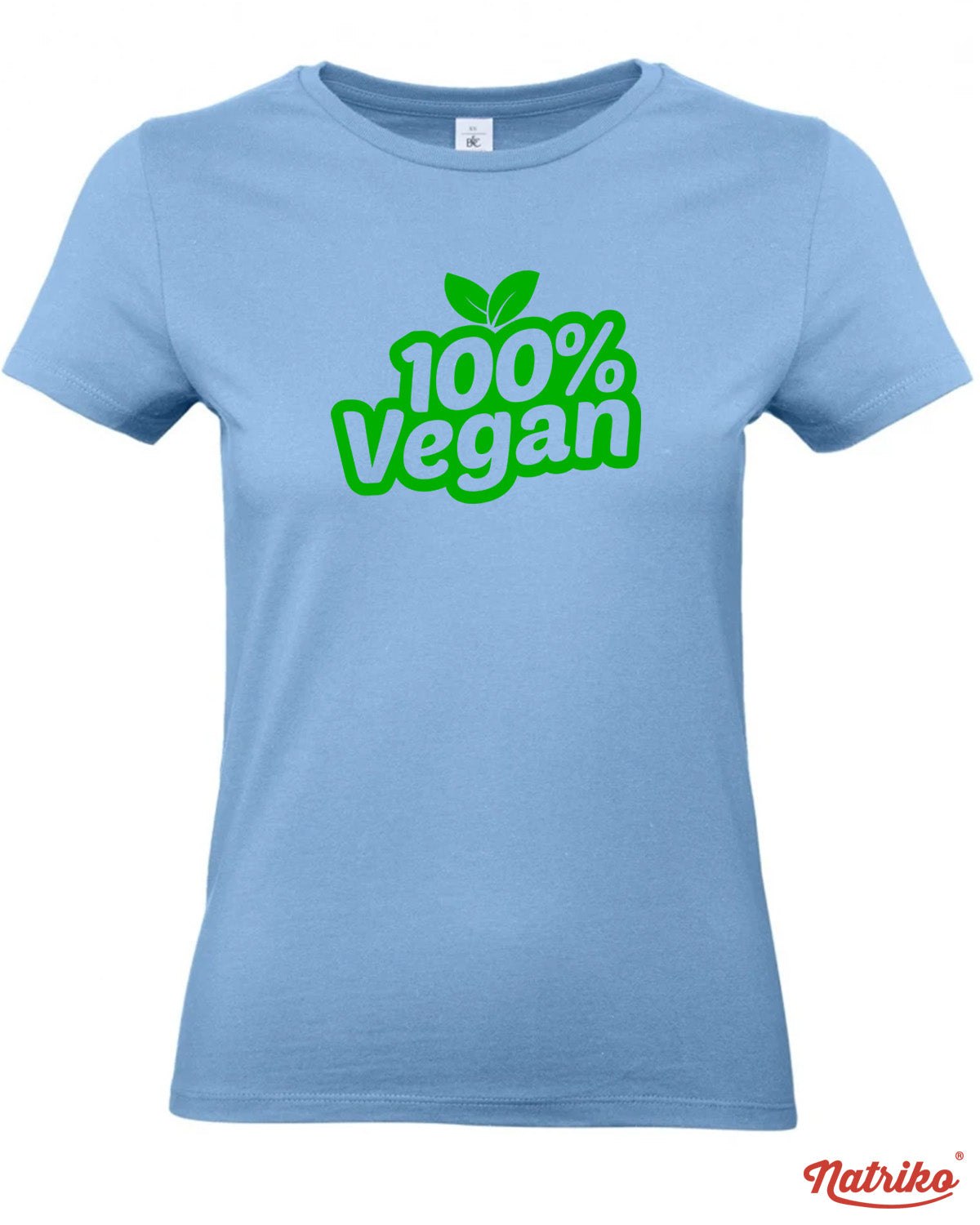 Dámské tričko s potiskem 100% vegan
