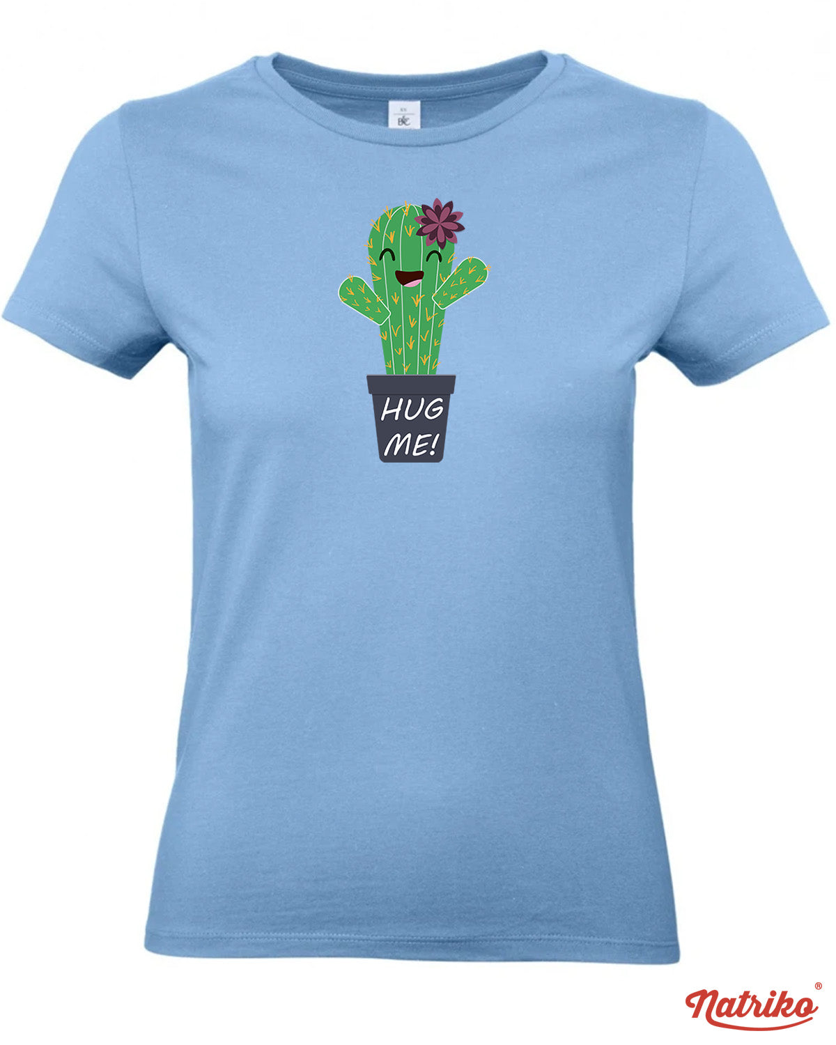 Dámské tričko s potiskem Hug me