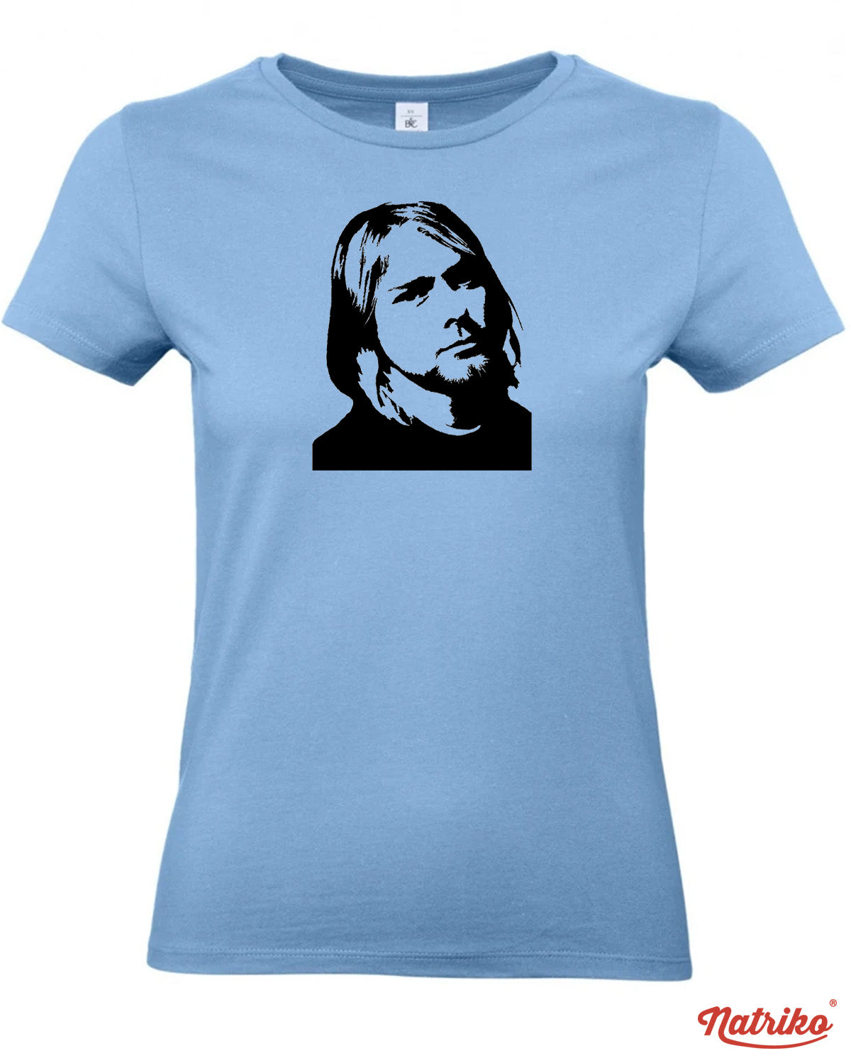Dámské tričko s potiskem Kurt Cobain