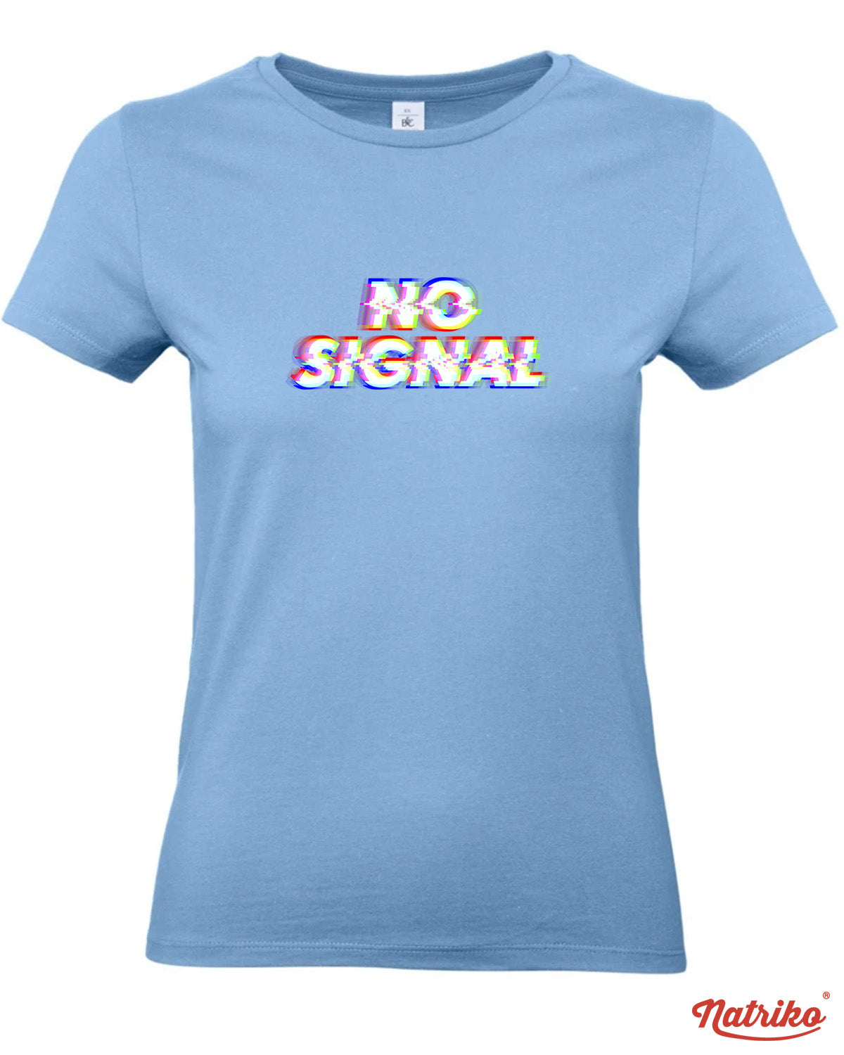 Dámské tričko s potiskem No signal