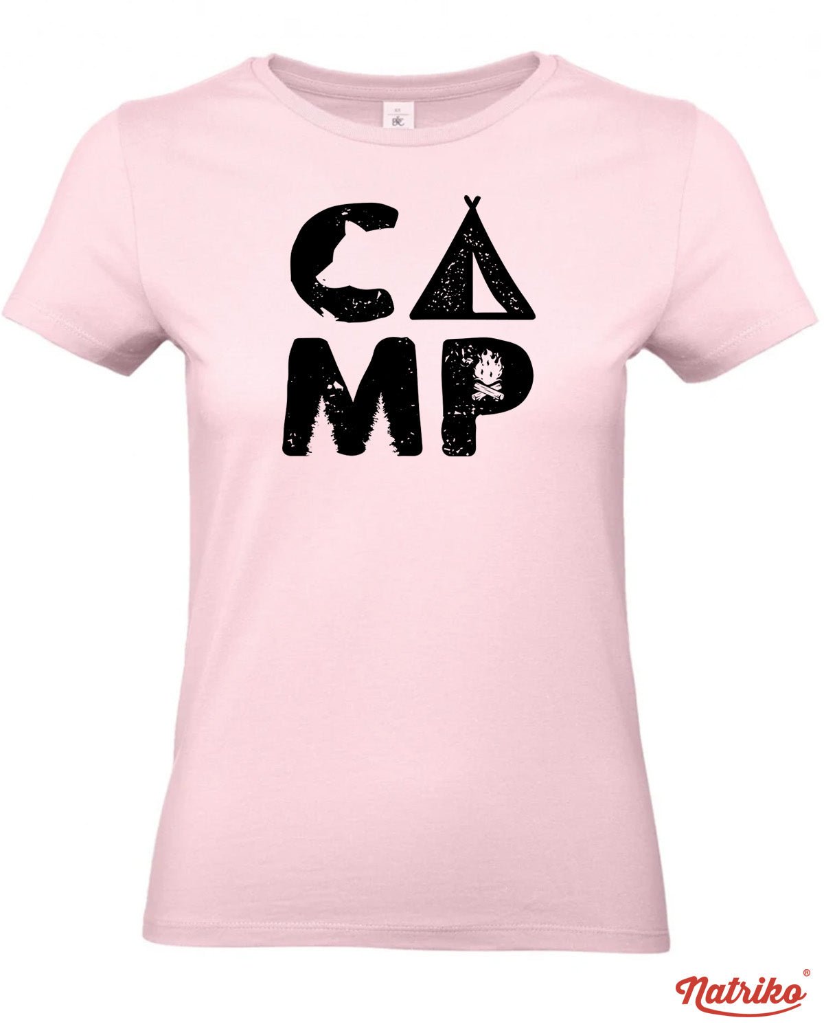 Dámské tričko s potiskem Camp