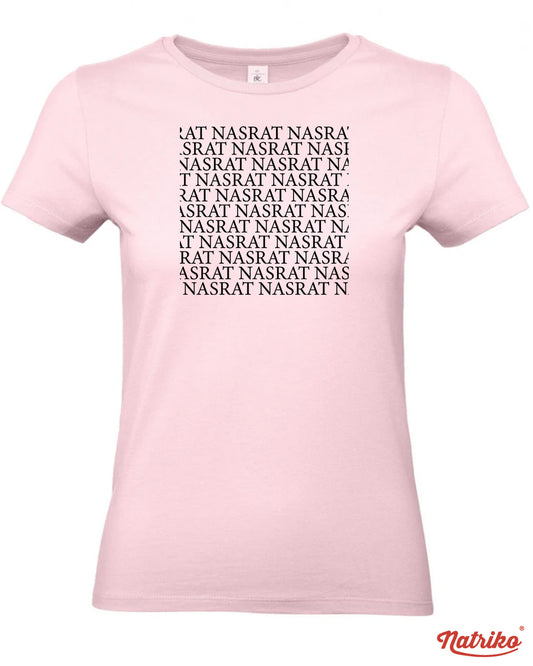 Dámské tričko s potiskem Nasrat