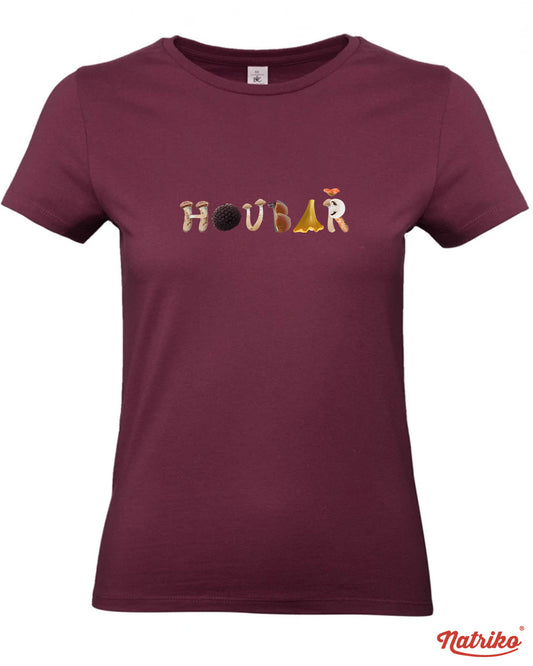 Dámské tričko s potiskem Houbař