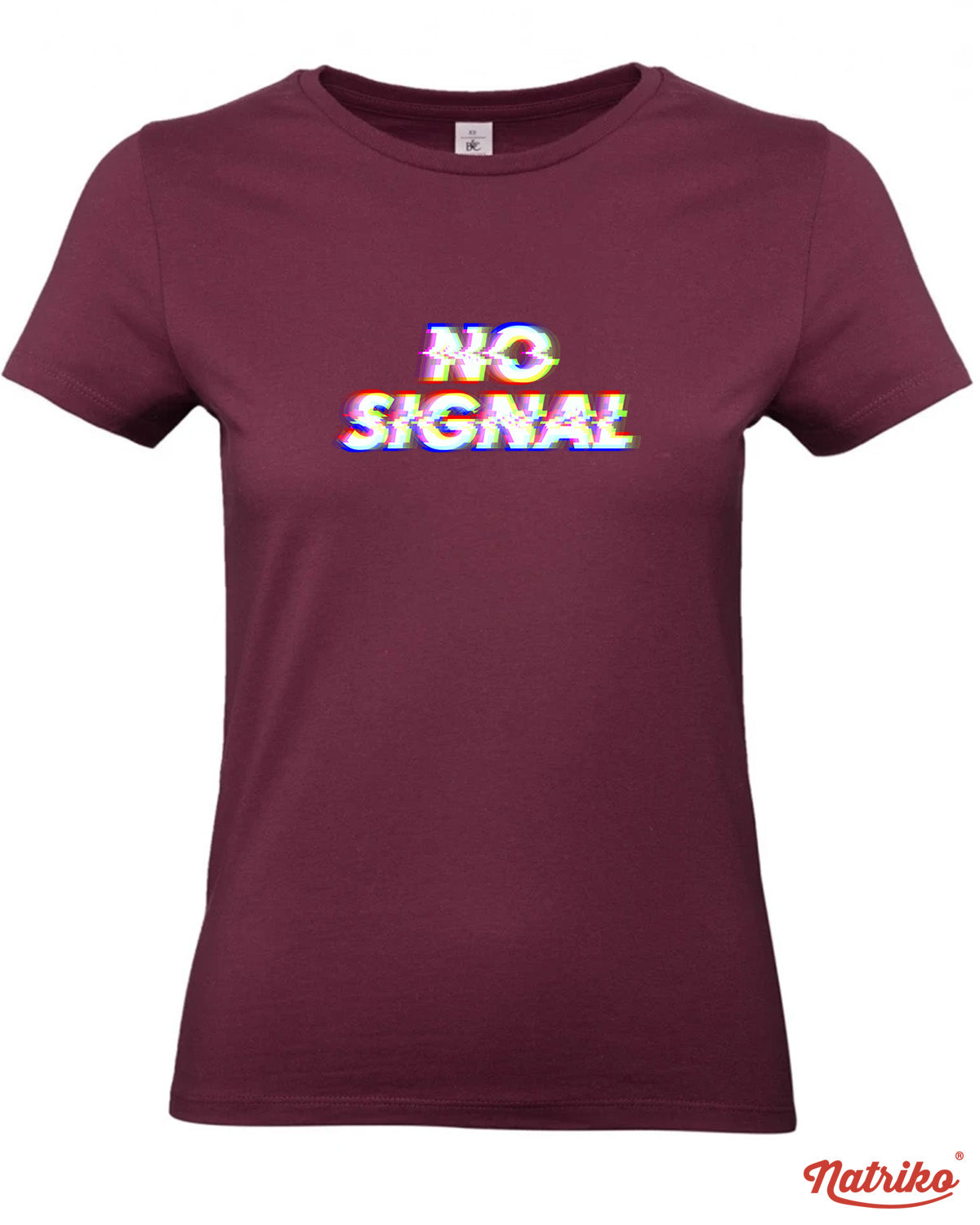 Dámské tričko s potiskem No signal
