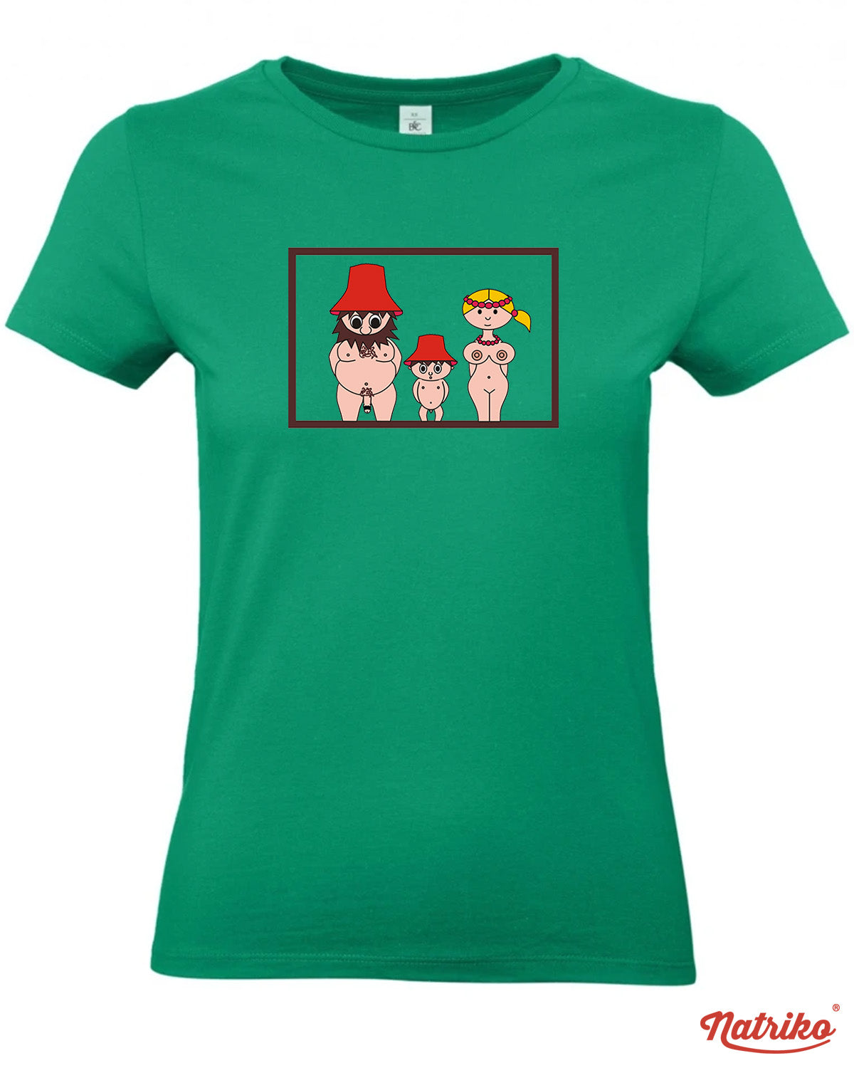 Dámské tričko s potiskem Rumcajs