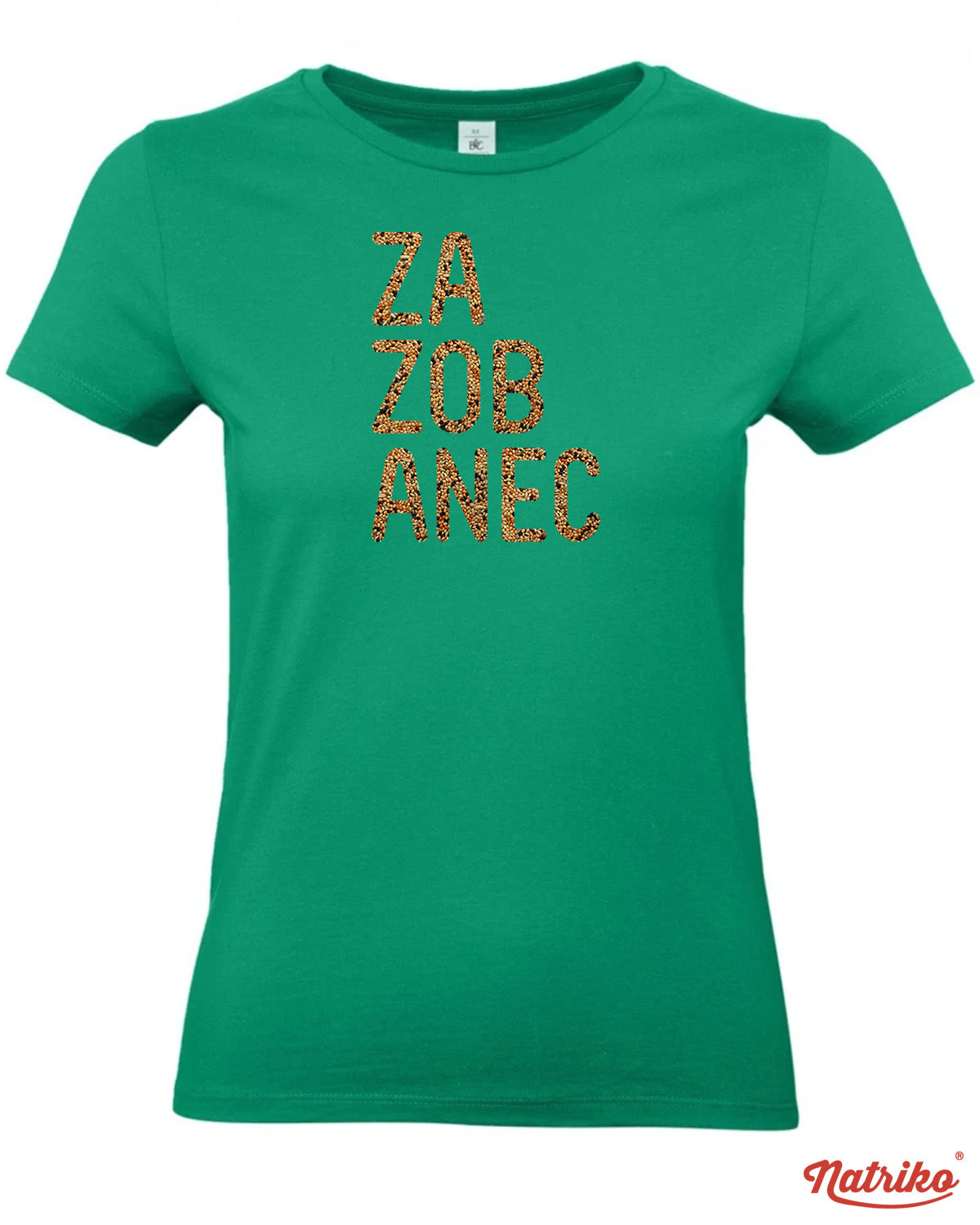 Dámské tričko s potiskem Zazobanec