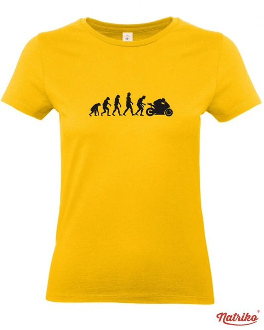 Dámské tričko s potiskem Moto revoluce
