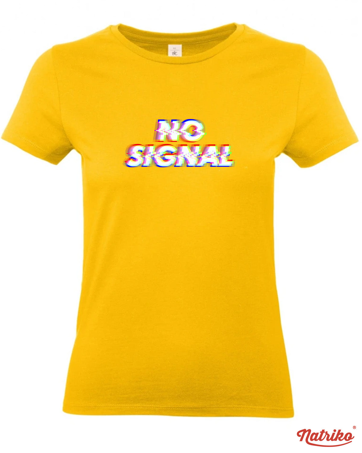 Dámské tričko s potiskem No signal