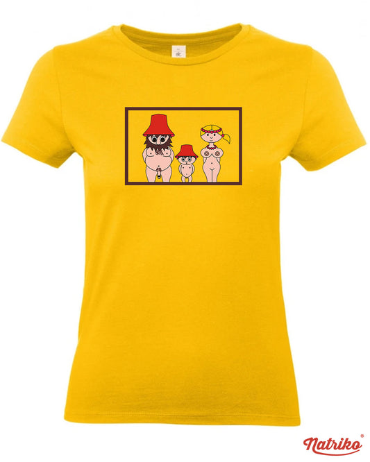 Dámské tričko s potiskem Rumcajs