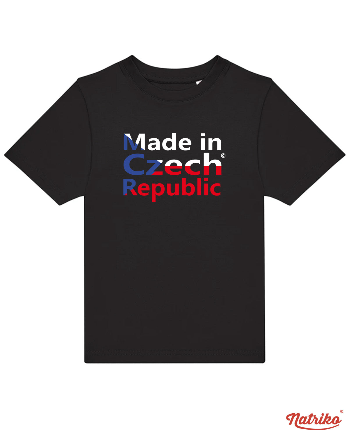Dětské tričko s potiskem Made in Czech