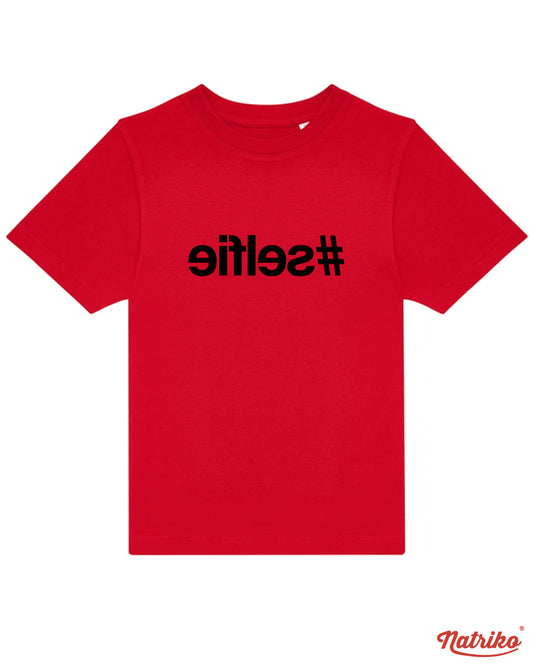 Dětské tričko s potiskem Selfie