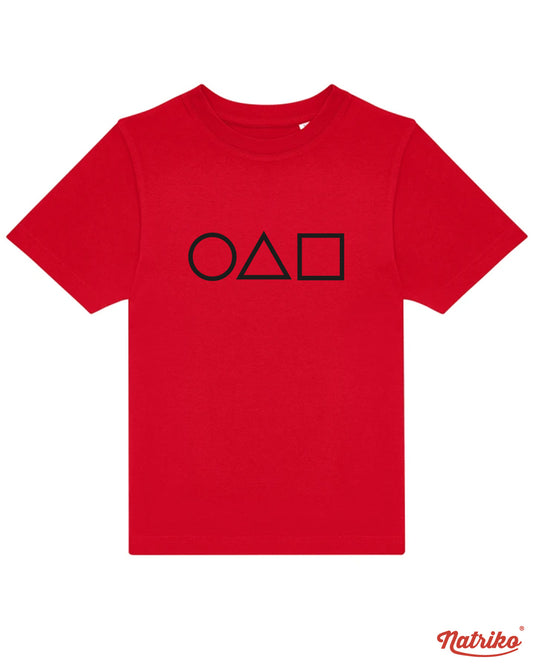 Dětské tričko s potiskem Squid game