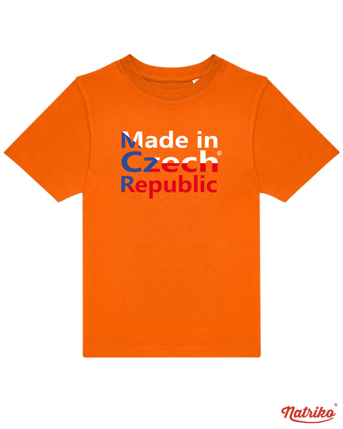 Dětské tričko s potiskem Made in Czech