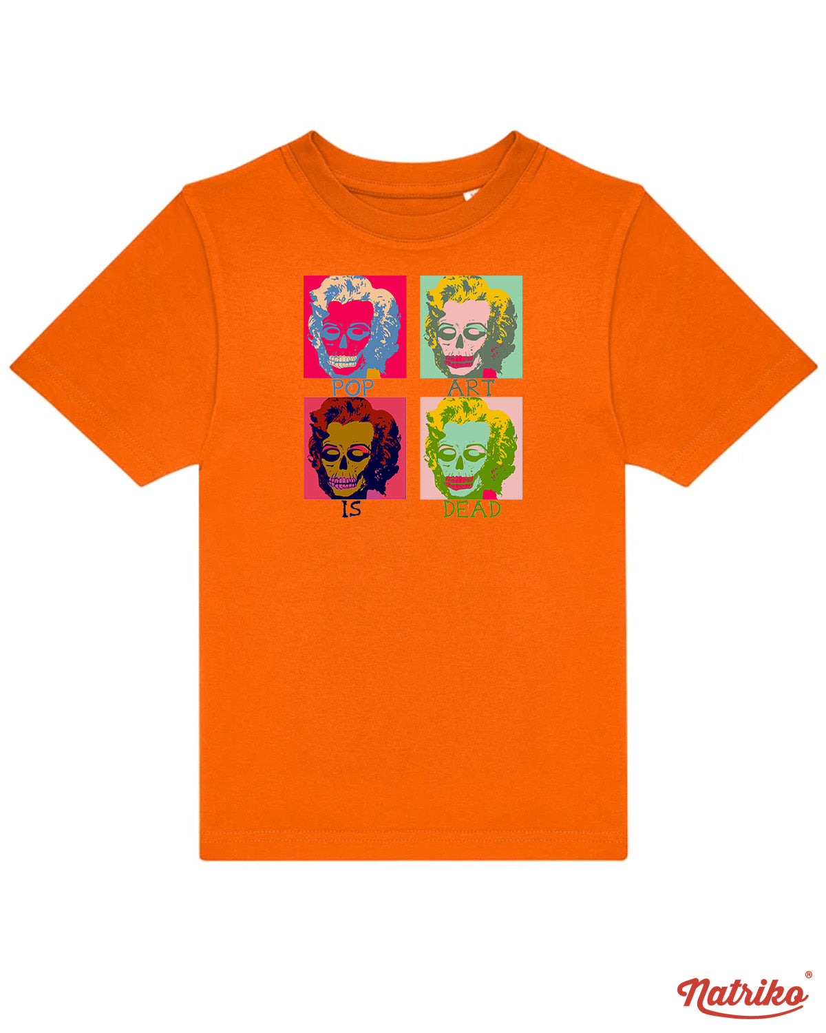 Dětské tričko s potiskem Pop art is dead