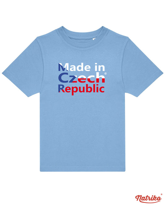 Dětské tričko s potiskem Made in Czech