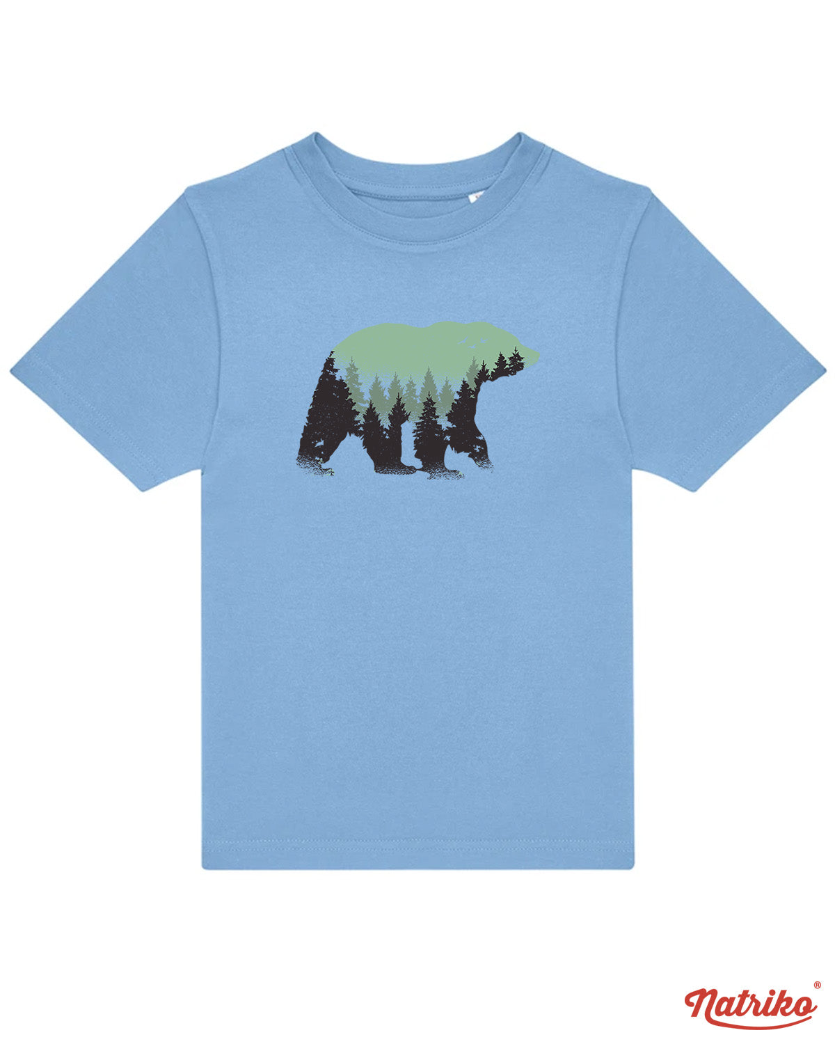 Dětské tričko s potiskem Wild bear