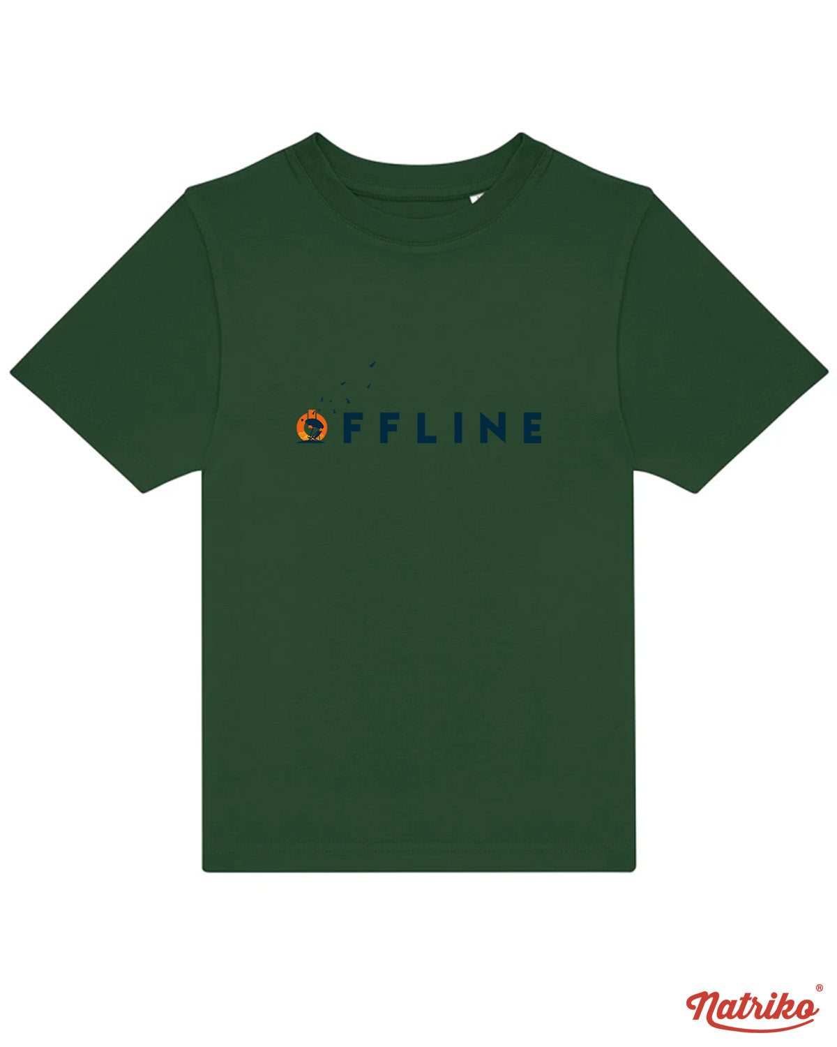 Dětské tričko s potiskem Offline