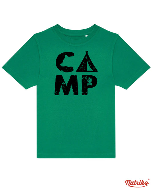 Dětské tričko s potiskem Camp