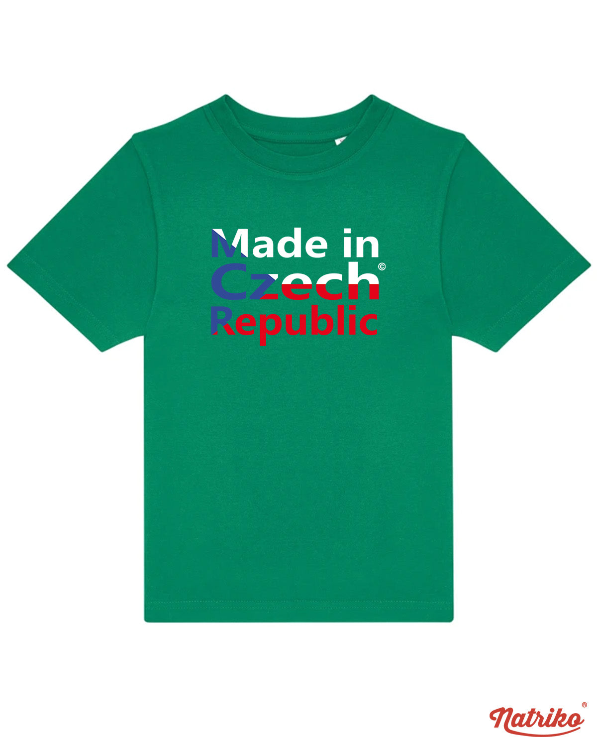 Dětské tričko s potiskem Made in Czech
