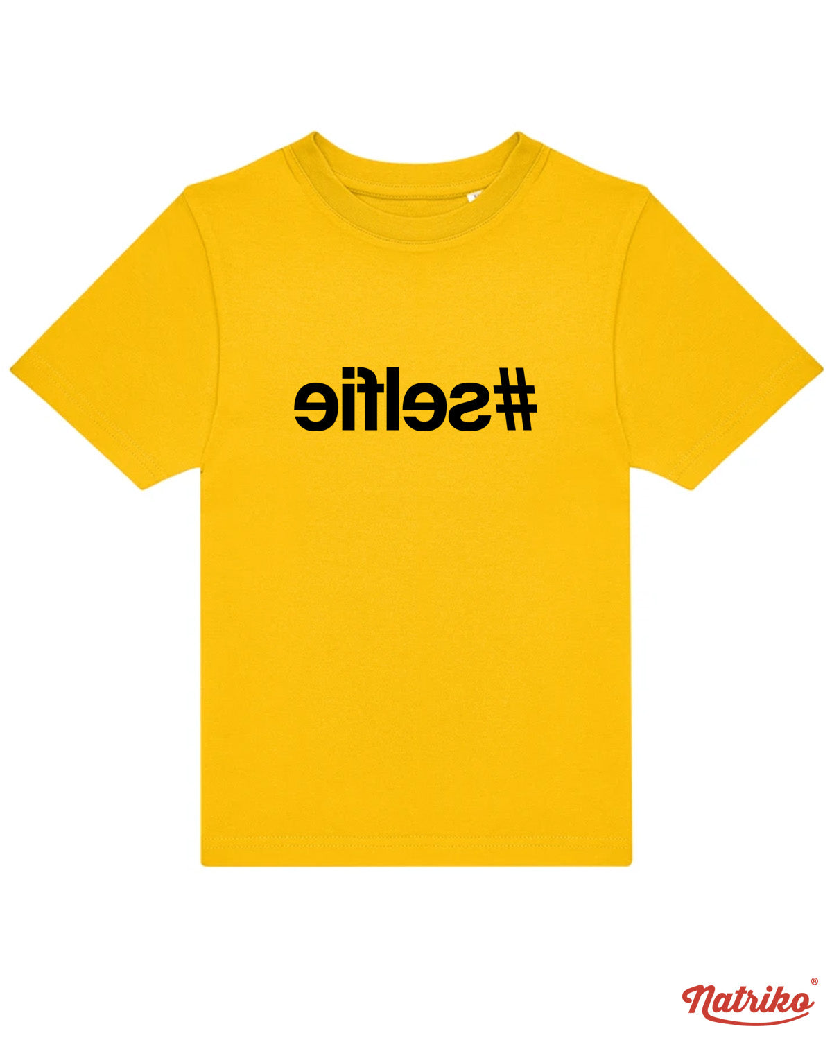 Dětské tričko s potiskem Selfie