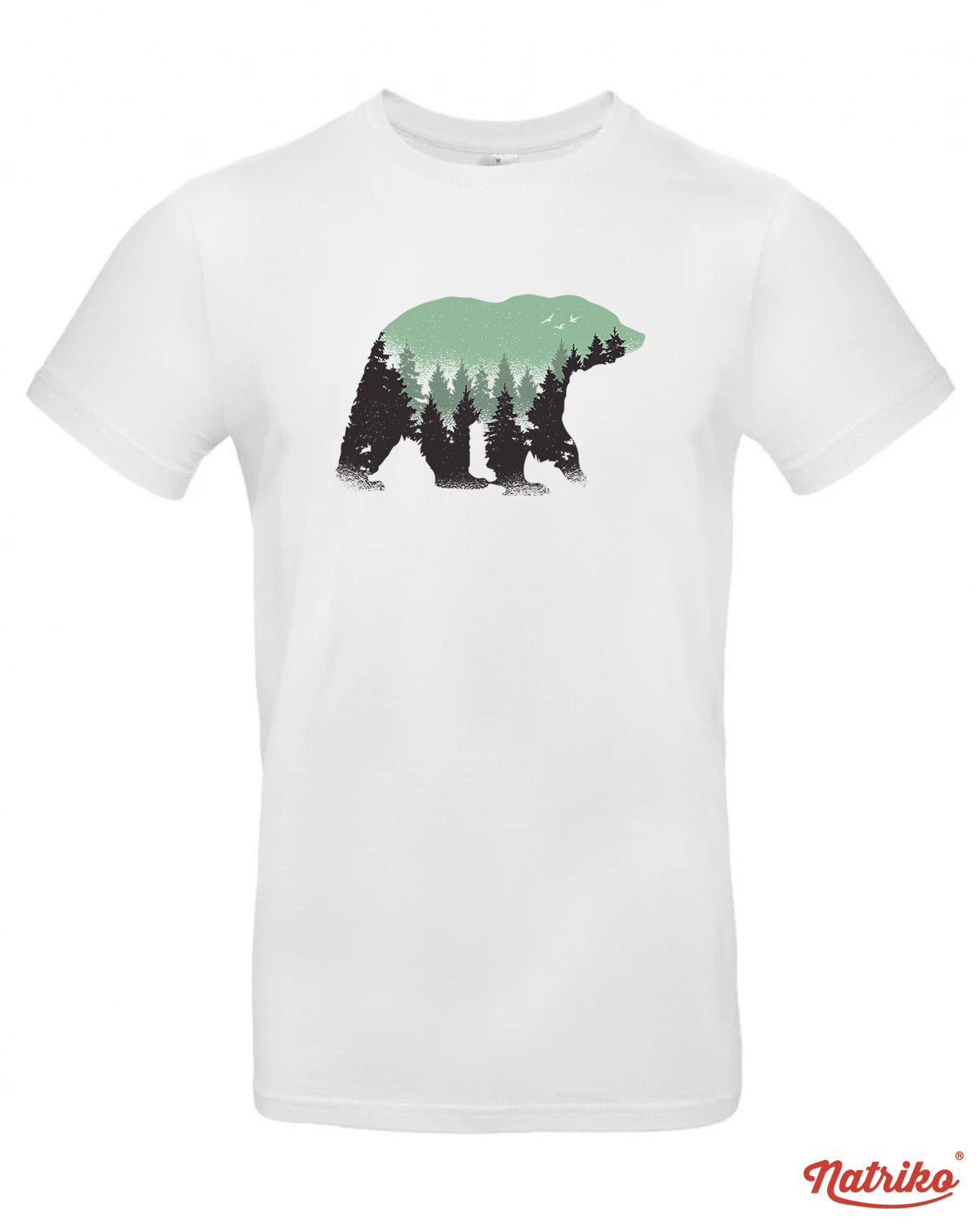 Pánské tričko s potiskem Wild bear