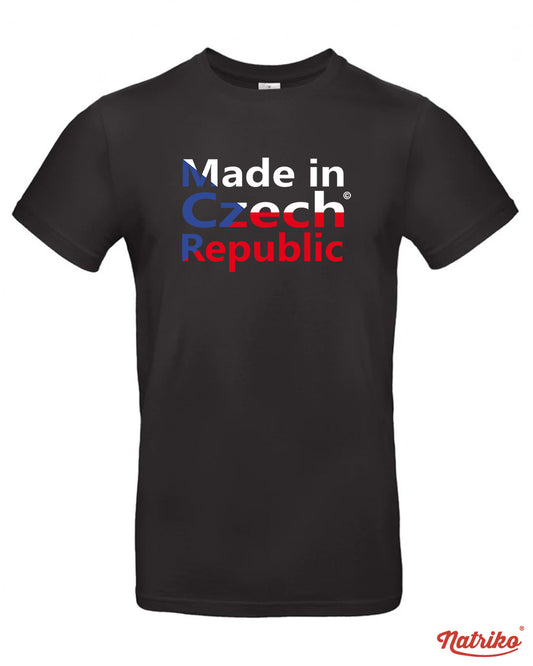 Pánské tričko s potiskem Made in Czech