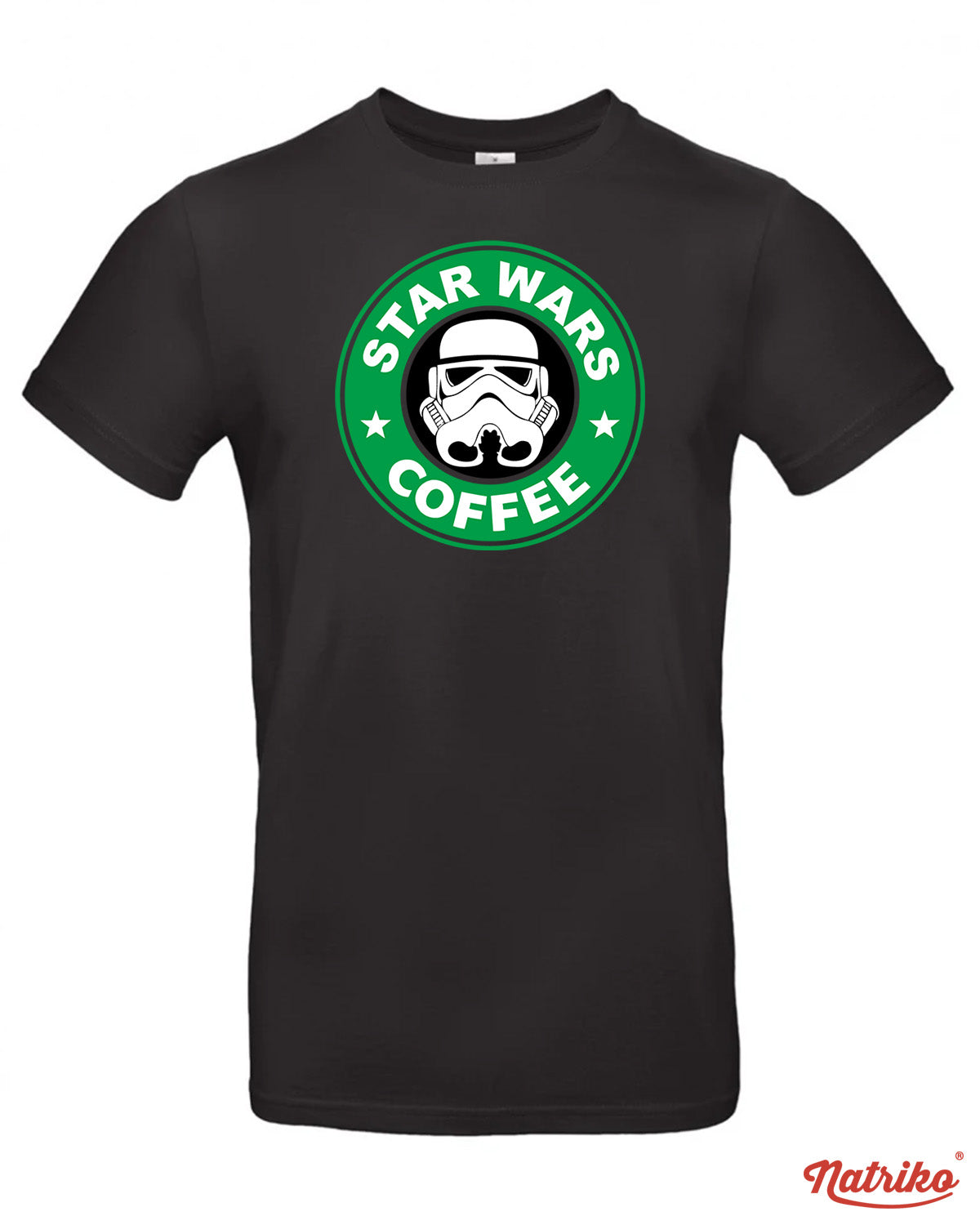 Pánské tričko s potiskem Star wars coffee