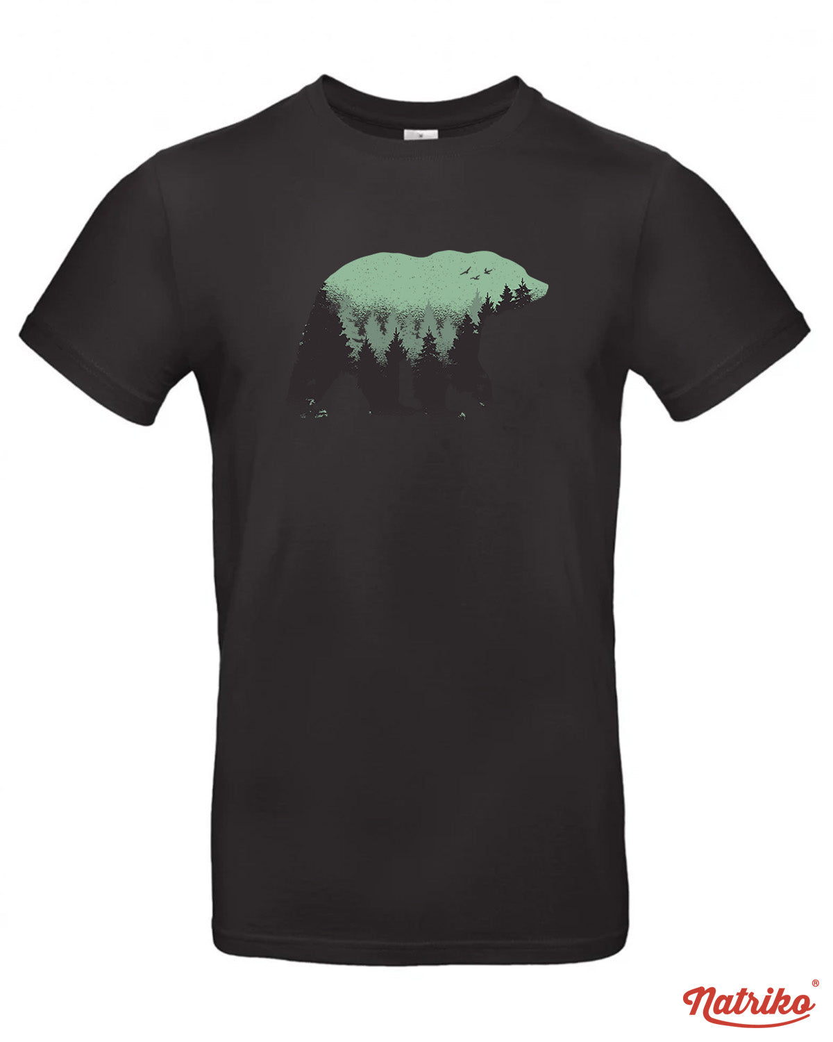 Pánské tričko s potiskem Wild bear