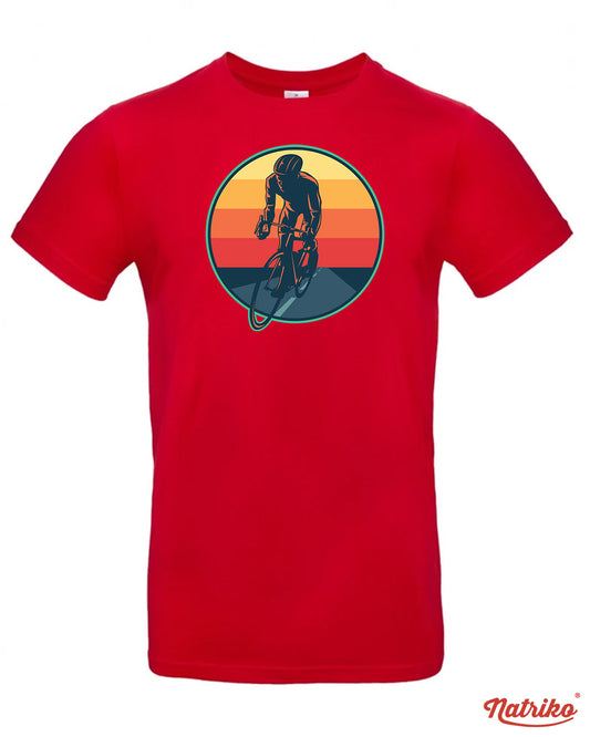 Pánské tričko s potiskem Cyklista