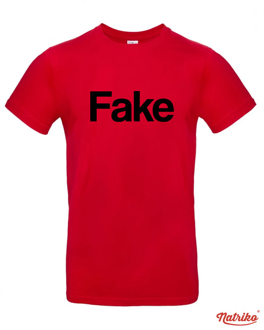 Pánské tričko s potiskem Fake