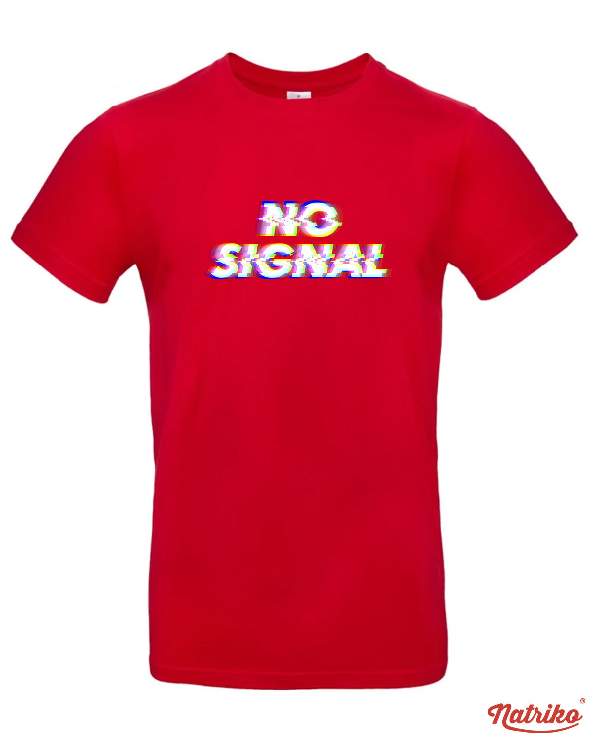 Pánské tričko s potiskem No signal