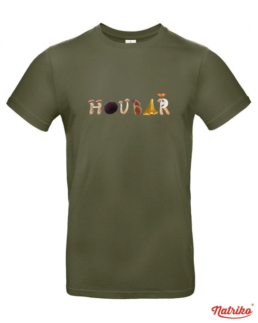 Pánské tričko s potiskem Houbař