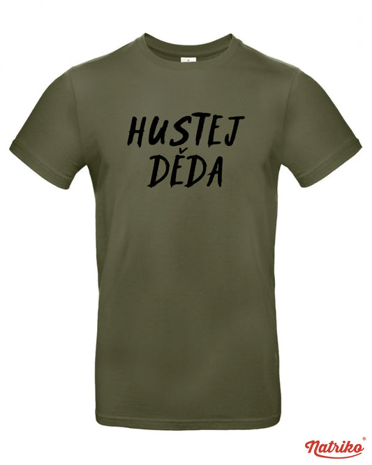Pánské tričko s potiskem Hustej děda