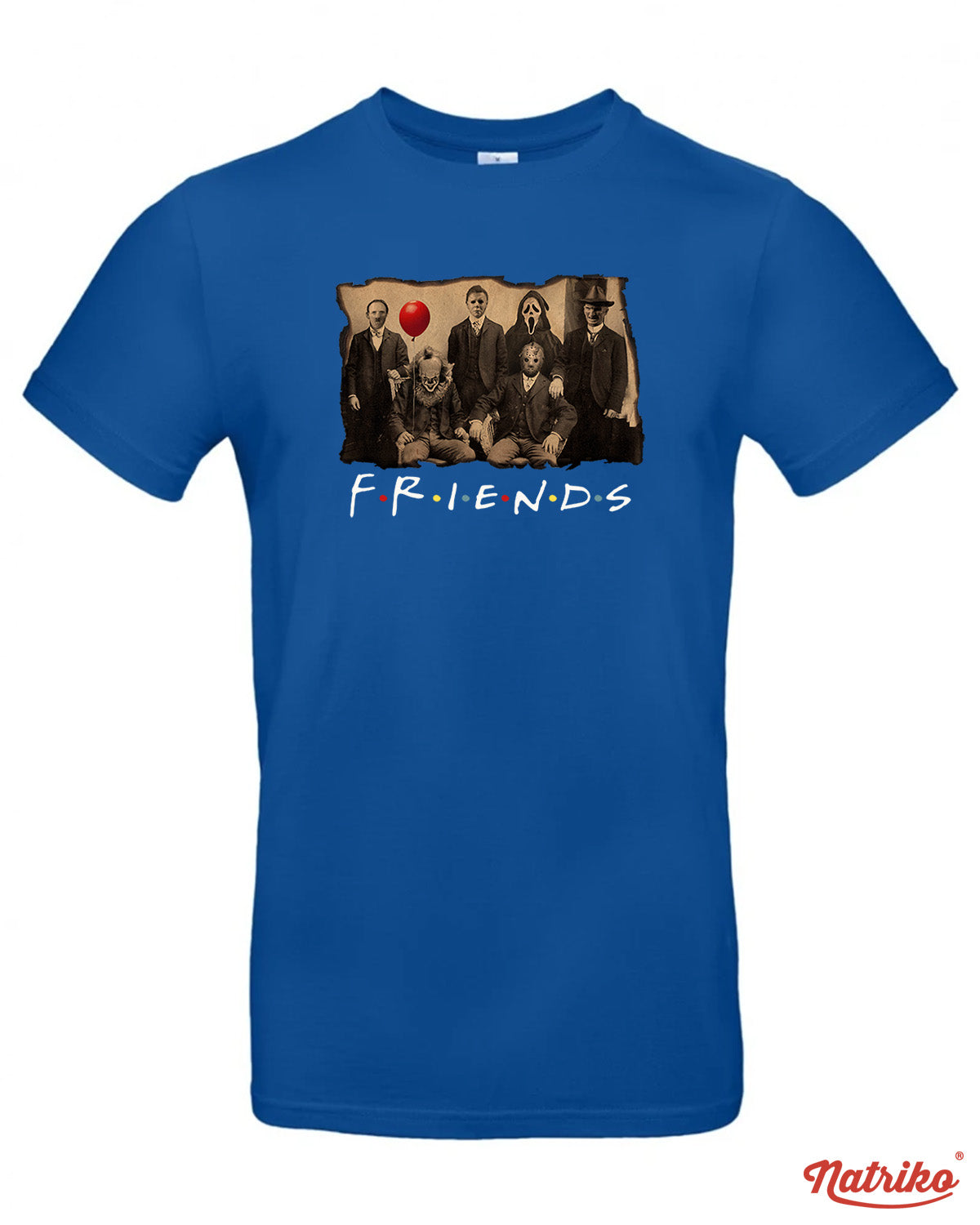 Pánské tričko s potiskem Movie Horror Friends