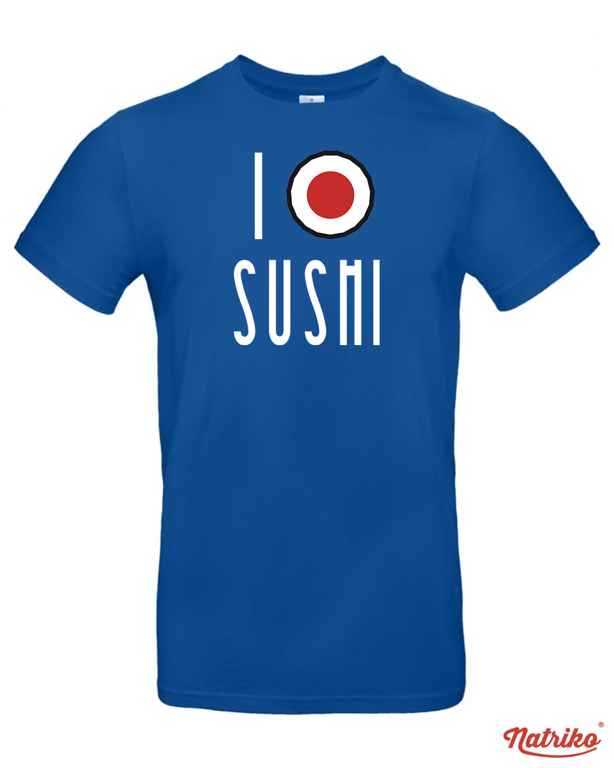 Pánské tričko s potiskem I love sushi