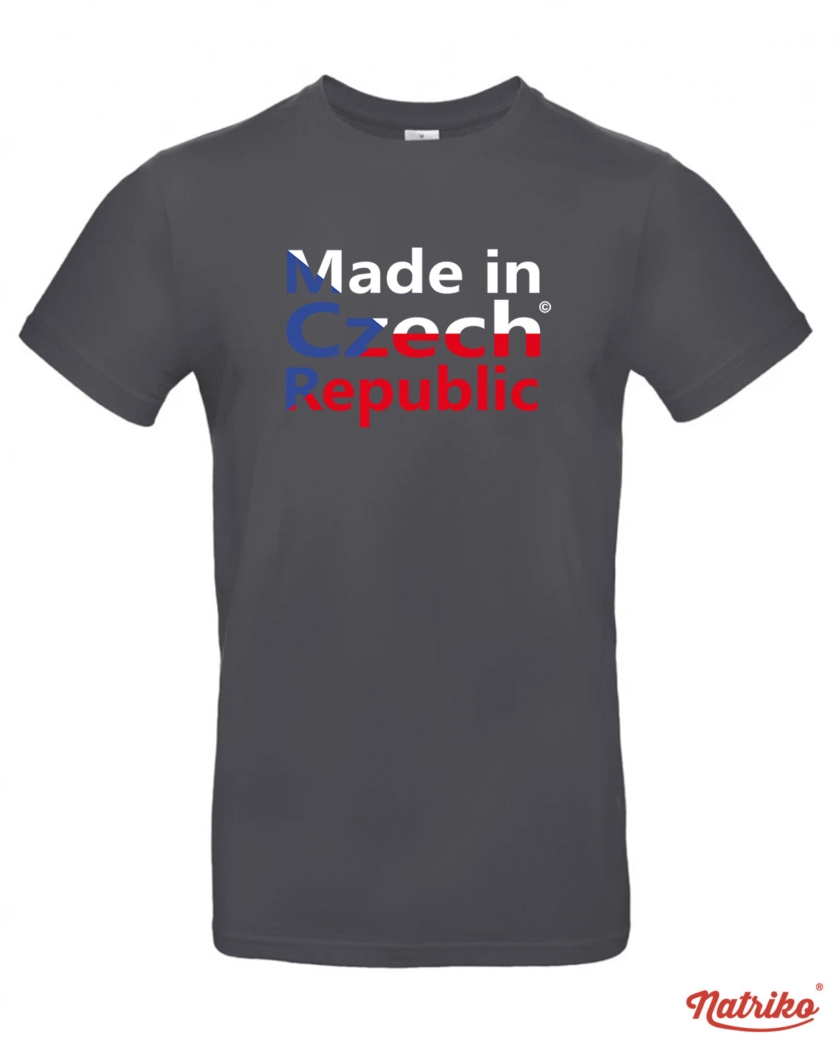 Pánské tričko s potiskem Made in Czech