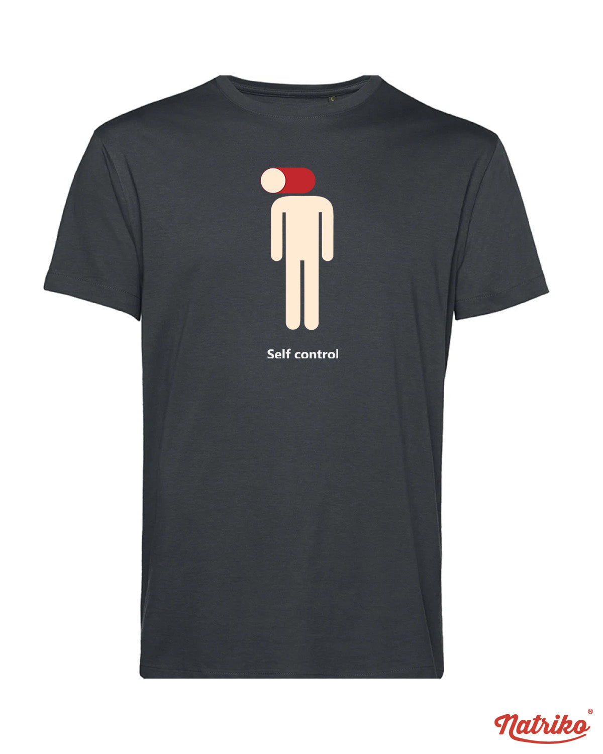 Pánské tričko s potiskem Self control