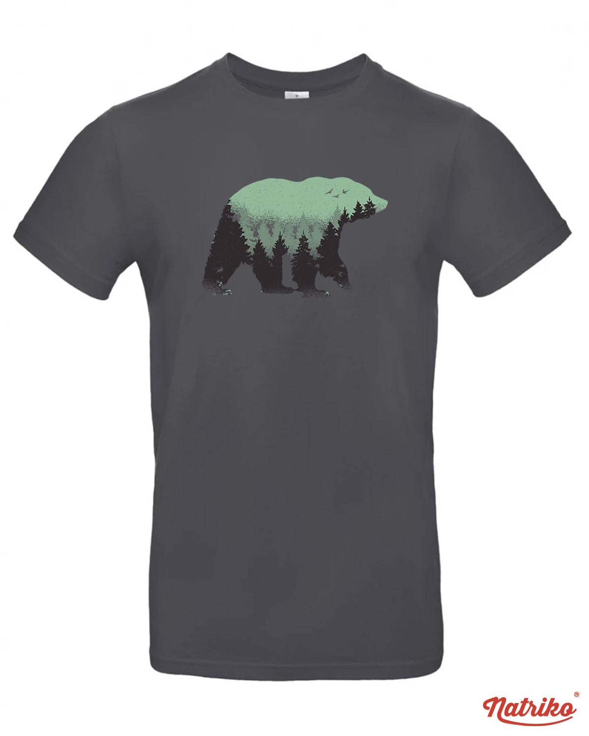 Pánské tričko s potiskem Wild bear