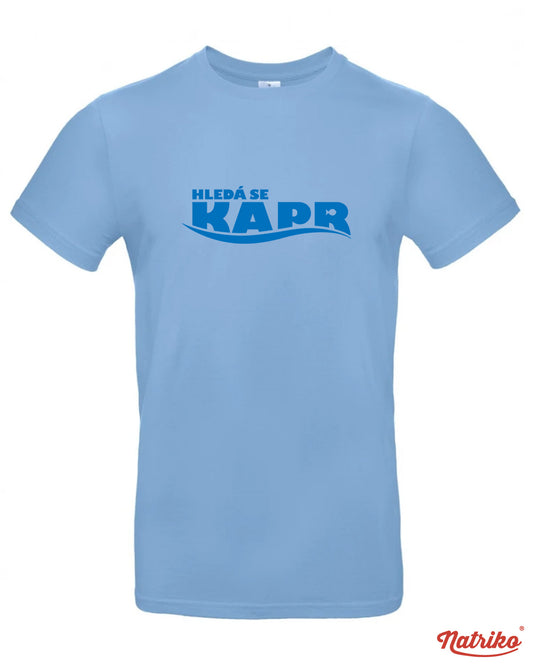 Pánské tričko s potiskem Hledá se kapr