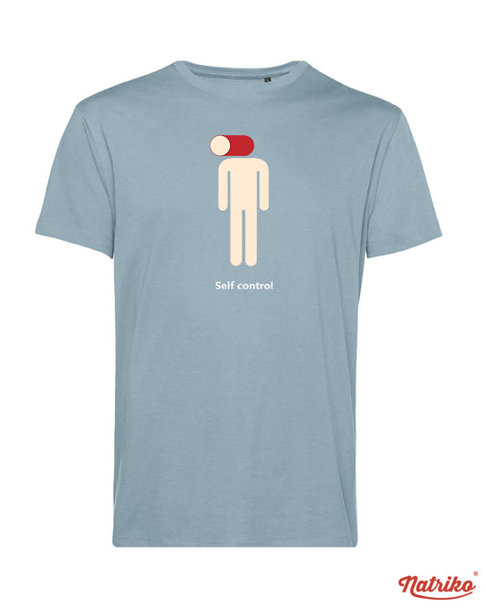 Pánské tričko s potiskem Self control