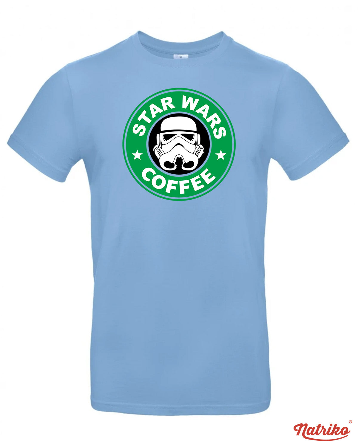 Pánské tričko s potiskem Star wars coffee