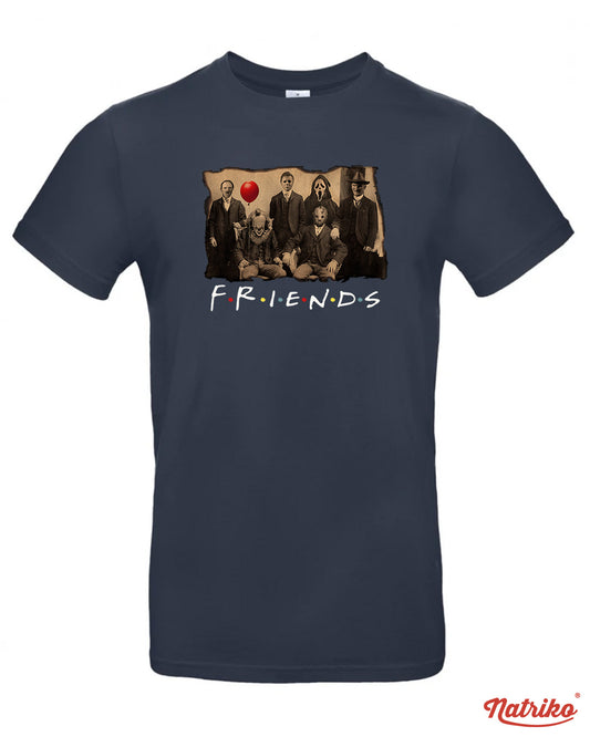 Pánské tričko s potiskem Movie Horror Friends